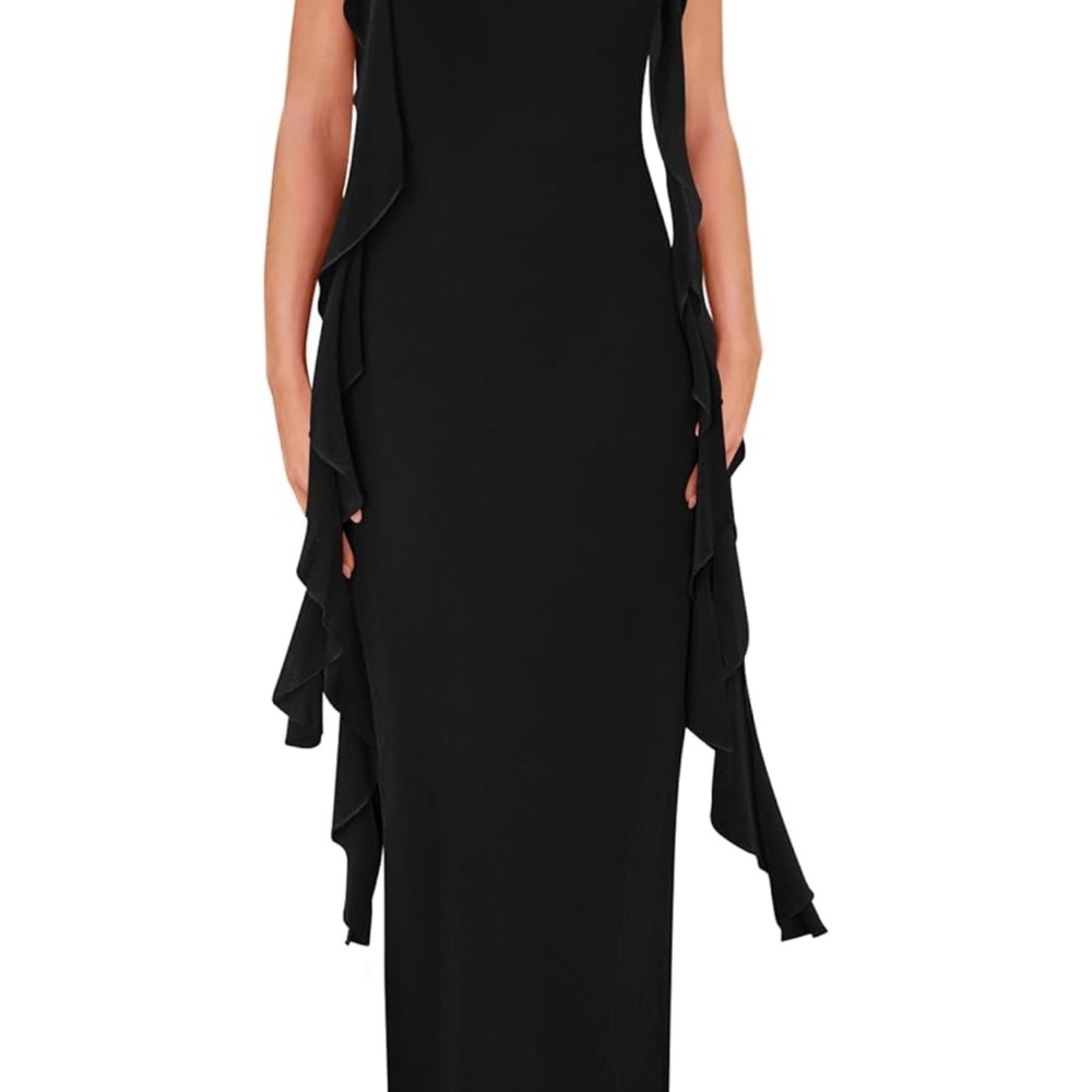Elegant Black Evening Gown